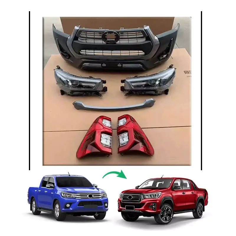 Body Kits For Hilux Revo 2015-2019 Upgrade To 2020 Factory Hot Sales Auto Accessories