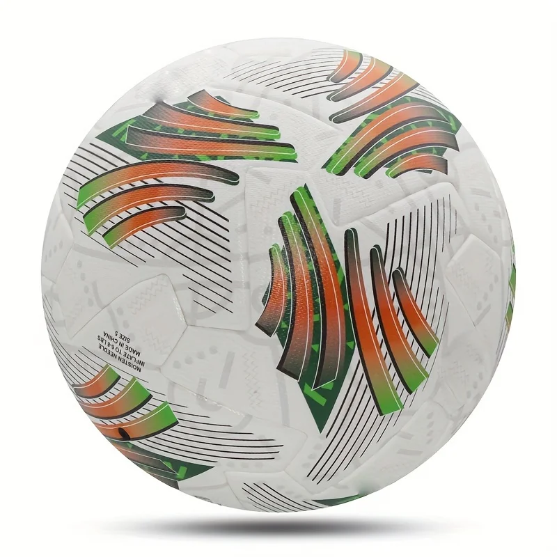 Newest Sport League Match Training Africa Match Cup Soccer Ball Standard Size 5 Mirror PU Material thermal bonding Football