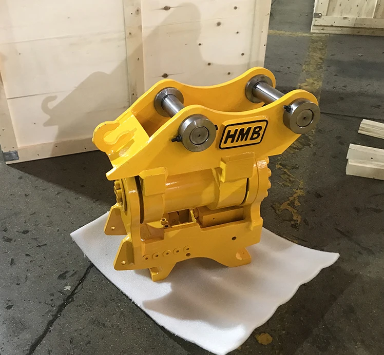 Double Lock Tiltrotator Hydraulic Quick Hitch Rotation Tilting Quick Coupler With High Quality Cylinder
