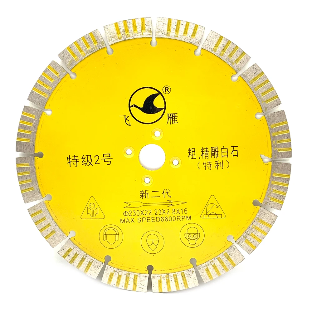 Cutting Disc Wheel China Manufacturer Price 230mm Circular Saw Blade For Masonry White Stone