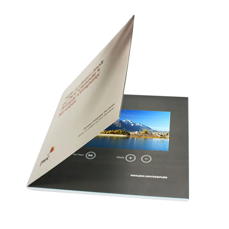 10inch Chinese Homemade Video Brochure Suppliers Video Book Video Brochure Module