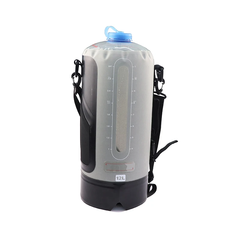 Camping Outdoor 20L 30L Solar Shower Pump Portable Water Storage Pvc Mesh Shower Bag