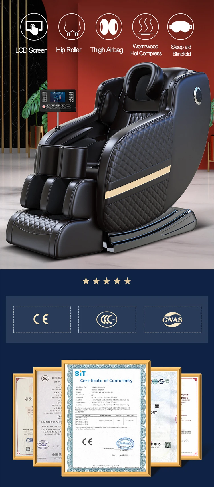 2022 space capsule massage chair music automatic whole body small home massage sofa