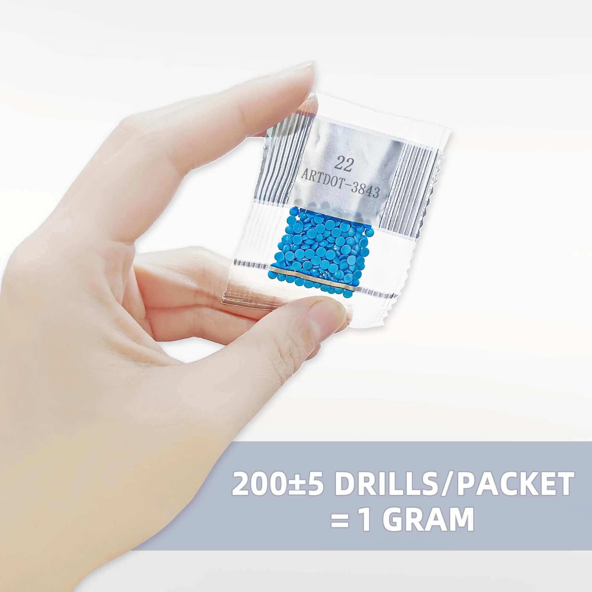 
Diamond Painting Square/Round Drills DMC 445 Colors 200pcs/Bag Rhinestones Beads for 5d DIY Diamond Art 