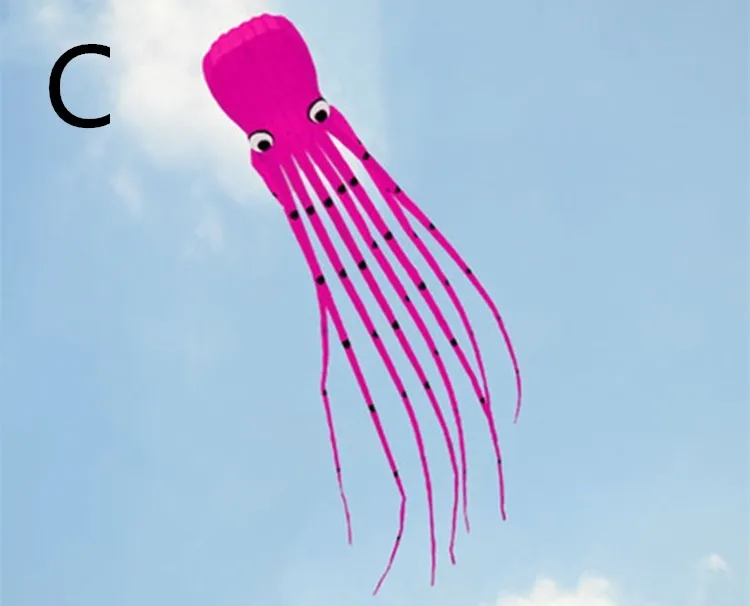 China outdoor toys big size octopus kite