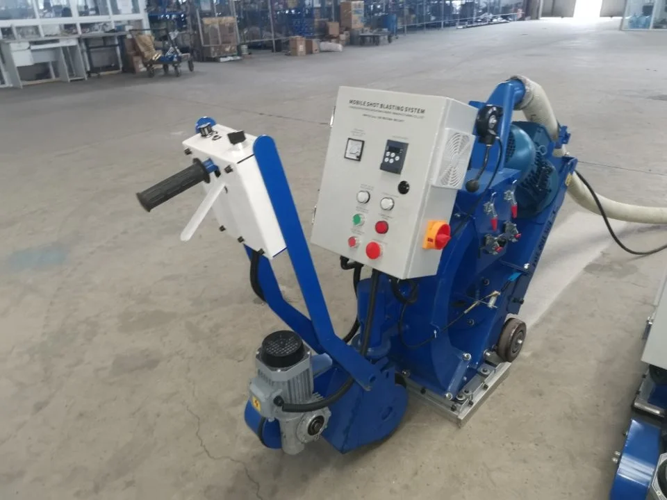 CE /ISO approved factory price China auto floor blastracs shot blasting machine
