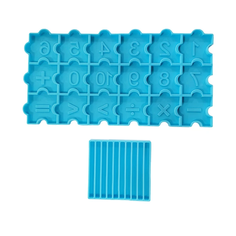 DIY Easy Release Silicone Epoxy Resin Pendant Mold Roman Arabic Numeral Mold for Handmade Ornaments Craft