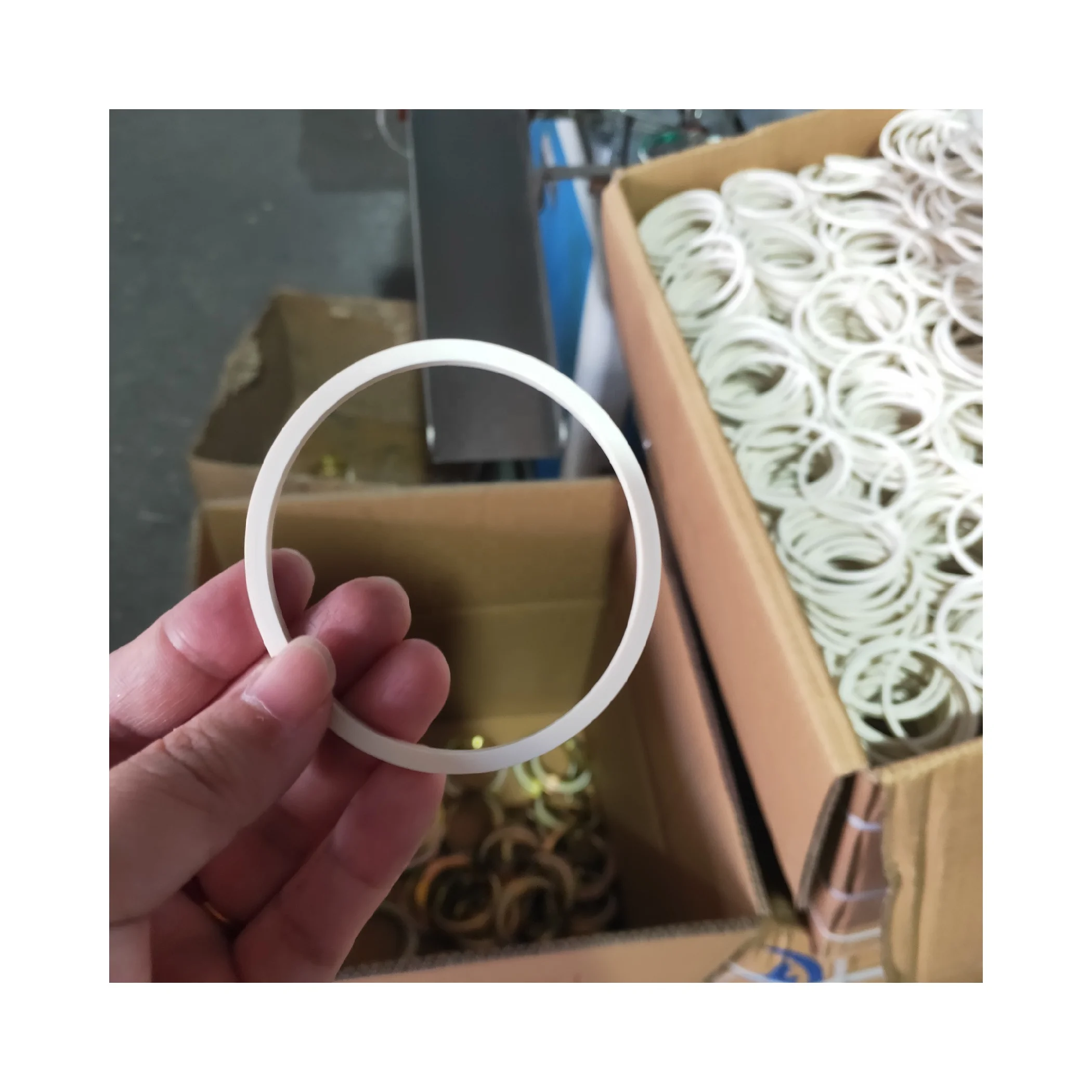 Coated metal drum flange oil drum cover closure cover lid for 210L barrel