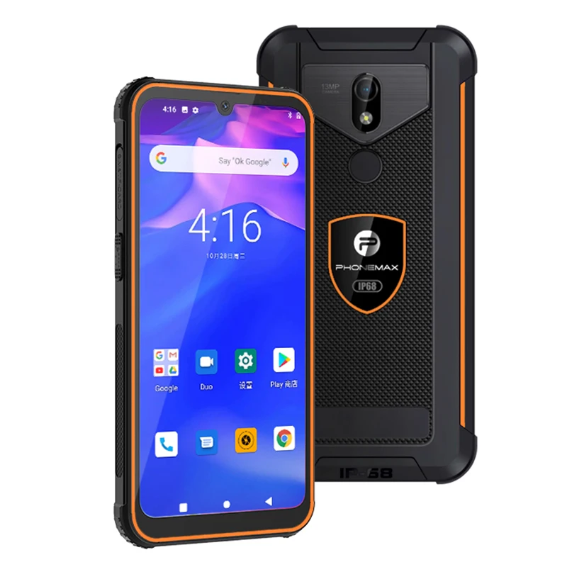 strong torch mobile phone Cheap 4G Rugged Phone 6GB/128GB Android 10.0 Octa Core Cellphone Waterproof 4G Rugged Smartphone