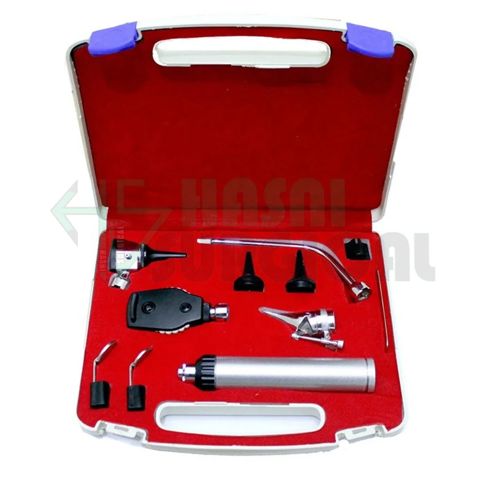  ENT Diagnostic instruments set otoscope