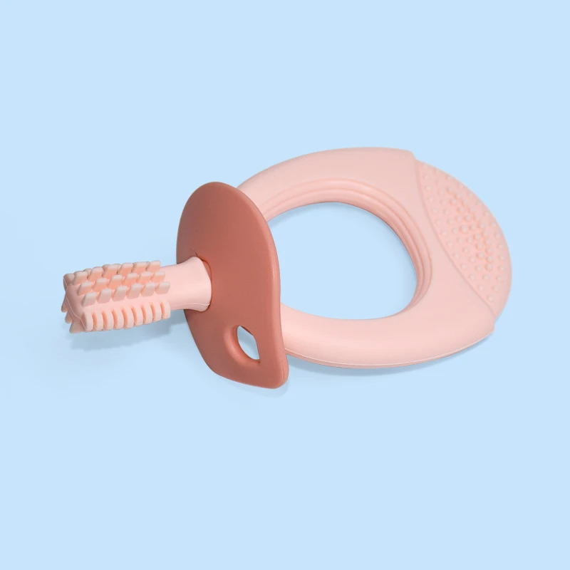 Legenday Oem Silicone Toothbrush Teethers Kids Safety Children Infants Teething Baby Silicone Toothbrush