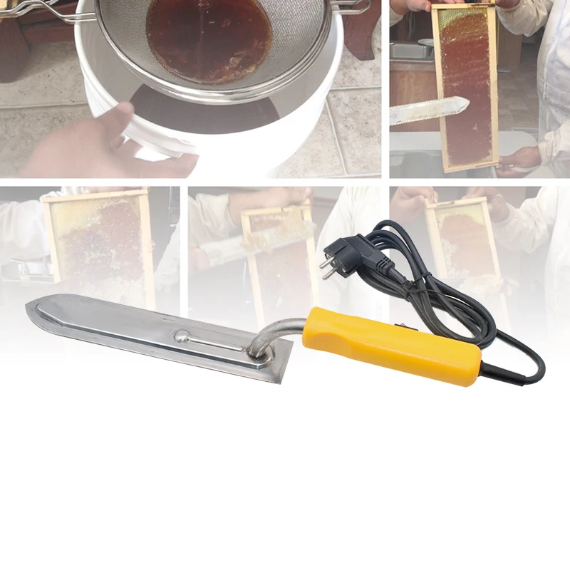 Professional Controllable Switch Electric Uncapping Knife Beekeeping Electric Cutting Honey Heats Up Knife Bee Extractor Tool