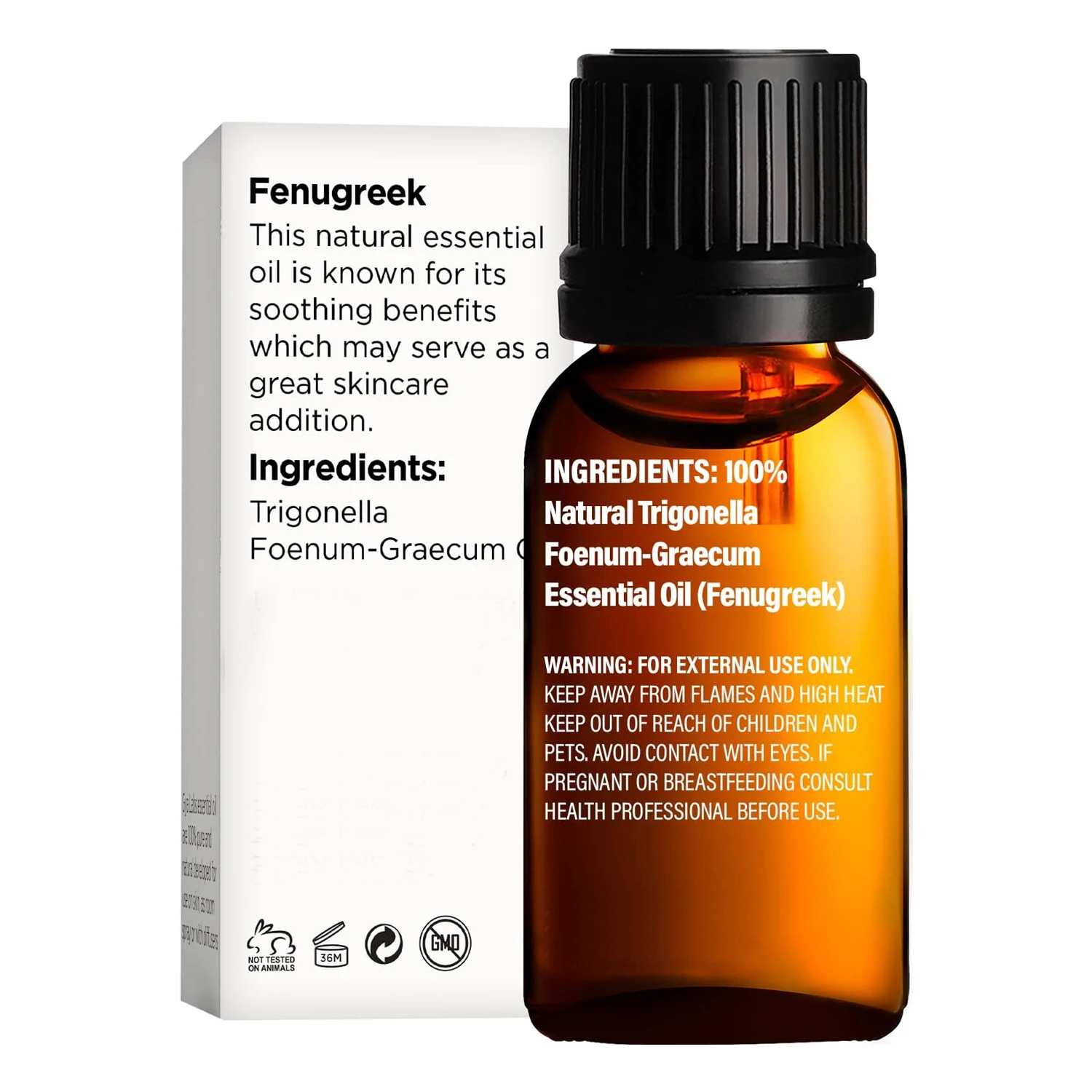 Warm, Spicy & Woody Scent Topical & Aromatherapy Organic Fenugreek Essential Oil -826512