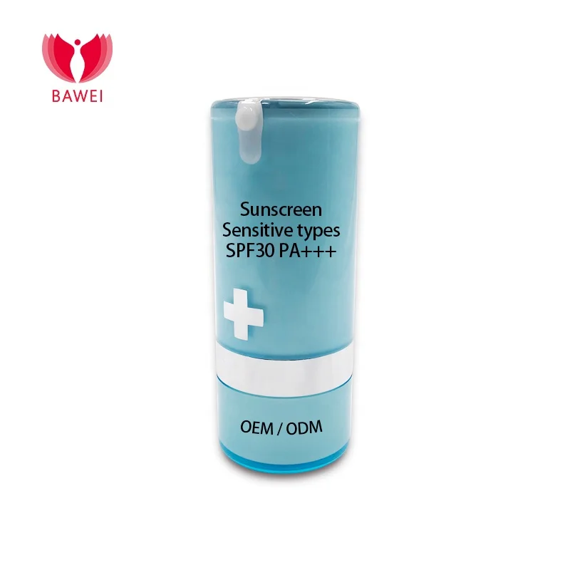 
Private Label SPF30 Sunblock Sun Protection Whitening Sensitive Skin Organic Sunscreen Natural for Baby Women 