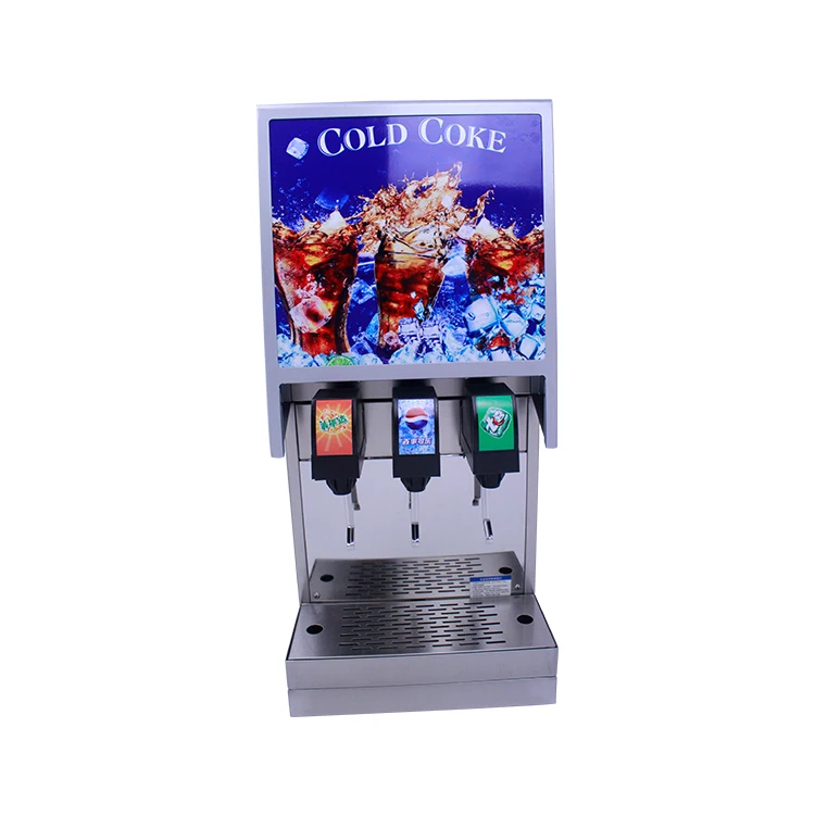 Pepsi cola making machine post mix soda fountain beverage dispenser  machinery for convenience shop