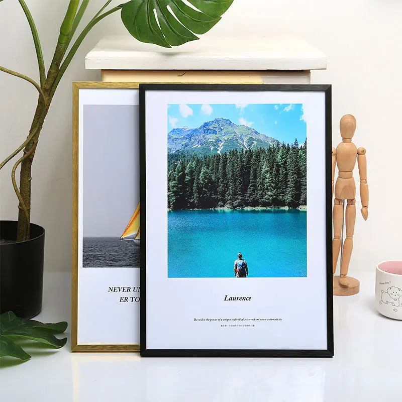11x14 Aluminium Photo Frames Picture Stylish Decor Art Wall Style Modern Piece Poster Frame