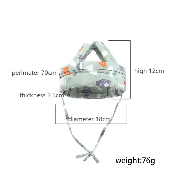 Eversoul Cotton Baby Safety Products Other Babys Supplies Baby Proofing Safety Helmet Head Protector For Walking Crawling