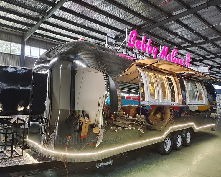 Food Cart Trailer New York Standard Pizza Oven Trailer Fast Food