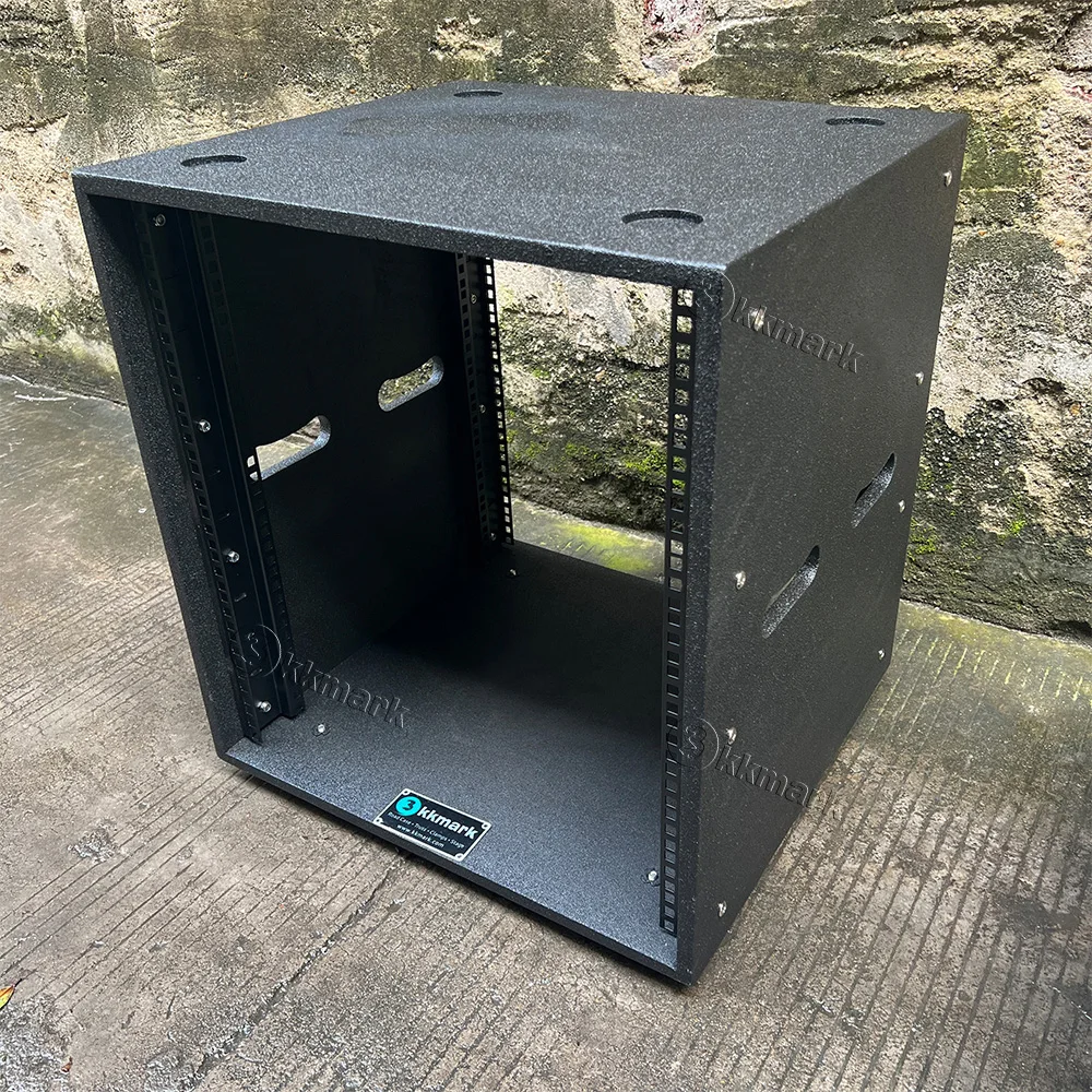 kkmark custom stackable Portable loading movement 12u Console rack mount transport flight cases