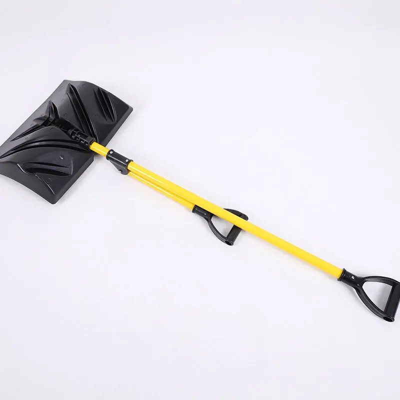 Poeticexist Nylon Adjustable Battery Plastic Ergonomic Wheel Snow Brush Cordless Aluminum Electric Snow Shovel