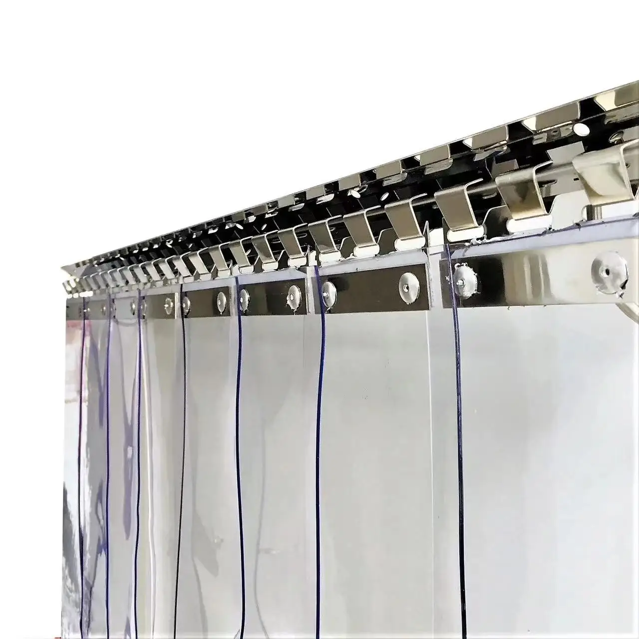 Открытый прозрачный занавес ПВХ полоса магнит для дверей и штор