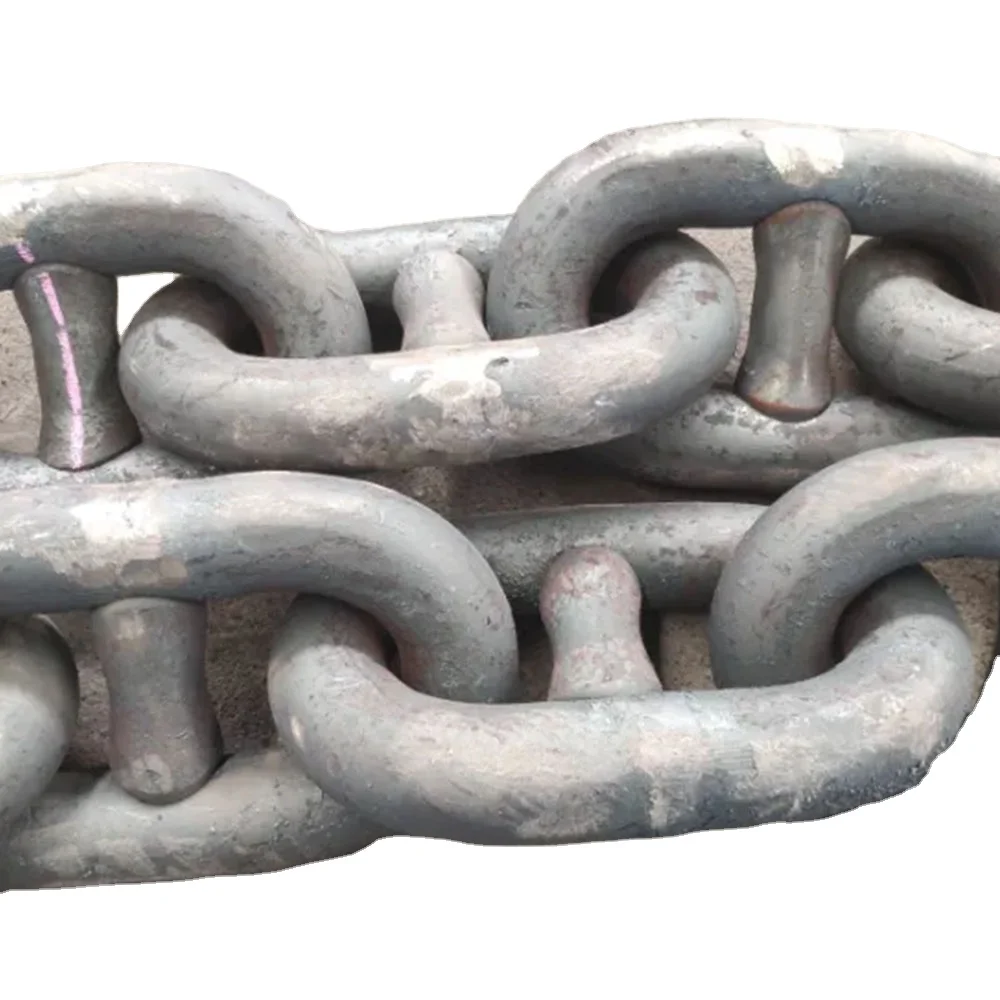 Hot Dipped Galvanised U2 U3 Ship Anchor Chain Mooring Chains 16mm