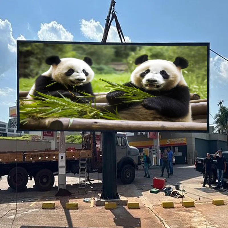 HD Big Giant Outdoor Fixed Led Billboard Advertising P4 P5 P8 P10 LED Billboard Led Tv Large Display Screen Digital Billboards