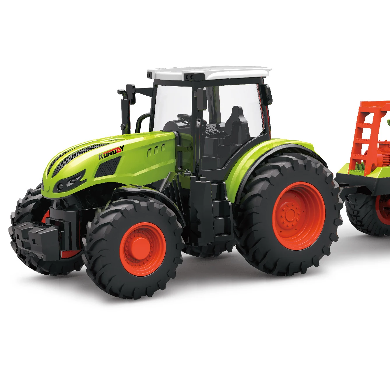 4DRC Boys Other Toy Vehicle 1/24 2.4g Remote Control Farmer Tractor Toys 6 Channel Rc Farmer Car Radio Control Tractor Truck Toy