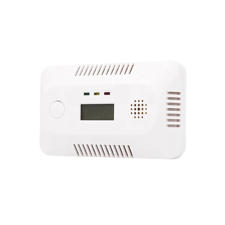 Red led flash CO carbon monoxide alarm detector for sale