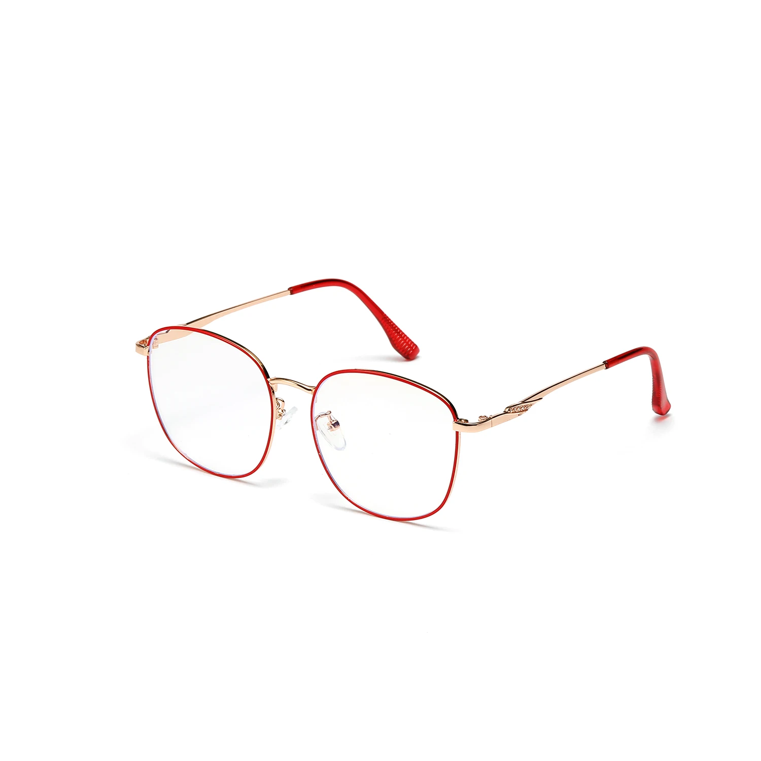 Горячая Распродажа Женские Модные металлические очки в форме кошачий