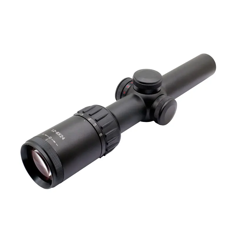 1.2-6x24 Sight sight Scope with Etched Reticule