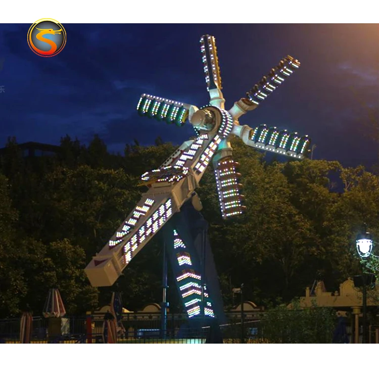 Уличная скоростная ветряная мельница для