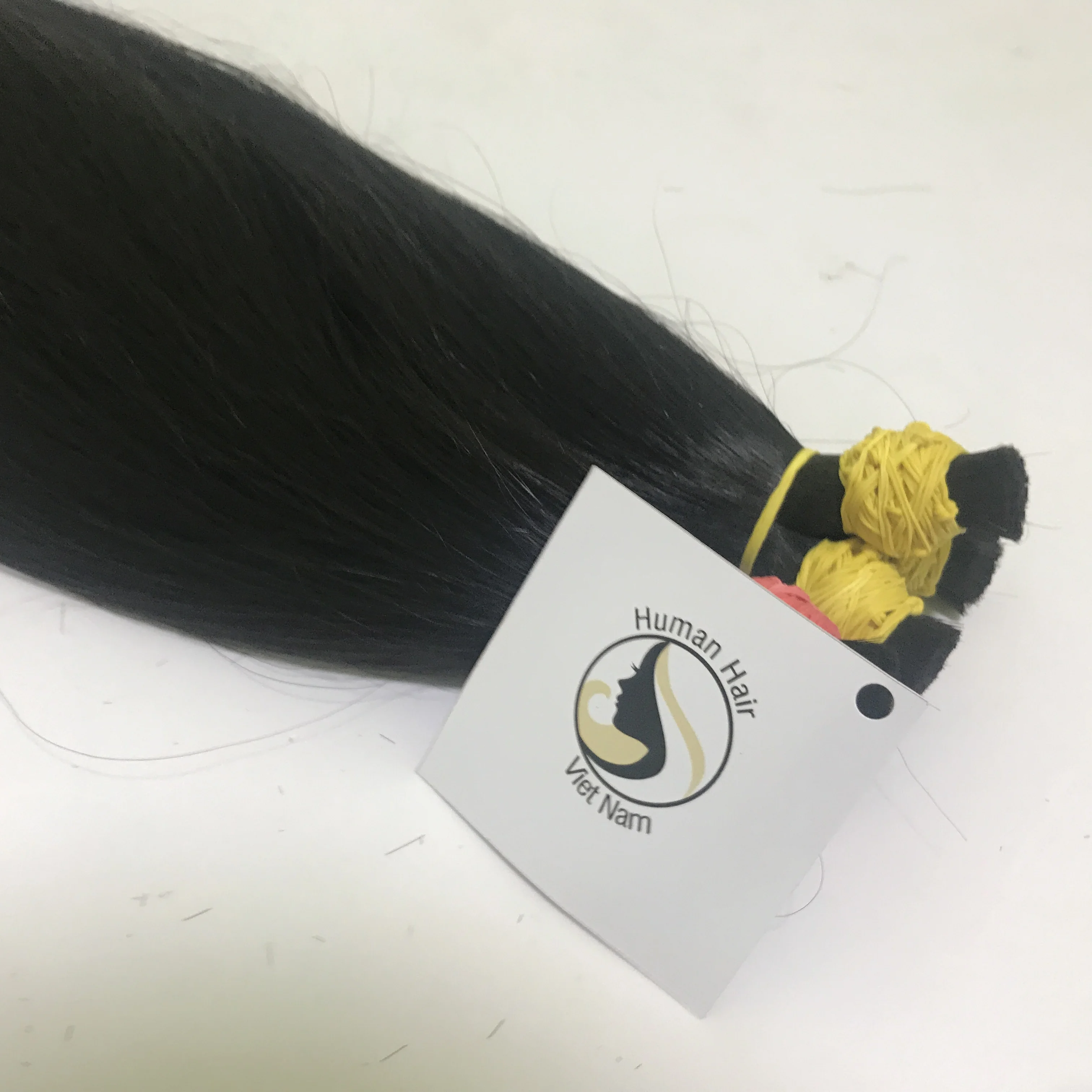 Hair Supplier Raw straight human hair bulk, 100% virgin raw southeast asian virgin hair bulk extensions wholesale