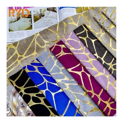 Holland Velvet 2022 New Foil Polyester Knitting for Furniture and Upholstery Sofa Fabric