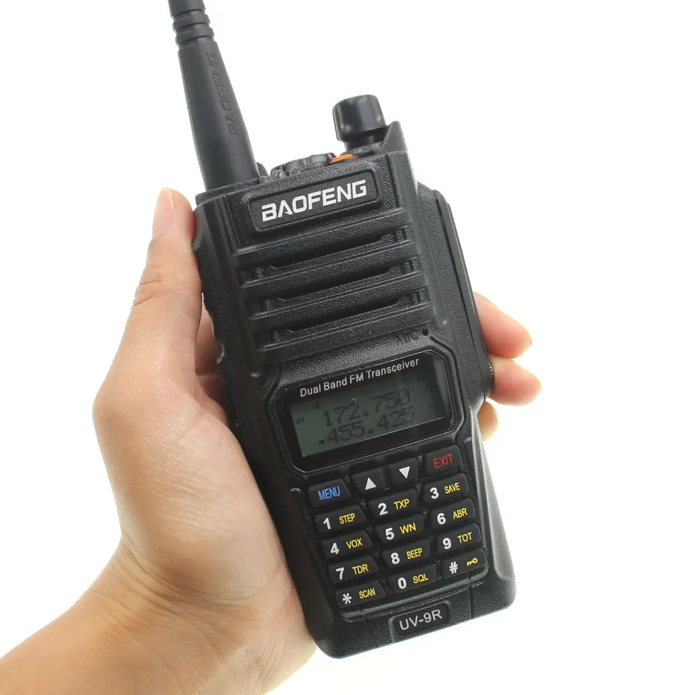 Baofeng Radio UV-9R uv 9Rplus Waterproof VHF UHF Walkie Talkie UV9R analog Two Way Radio
