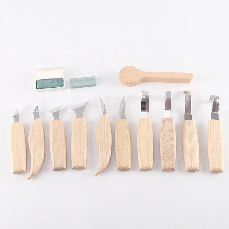 Woodworking Carving Knives Set Handworking Engraving Chisel Tools