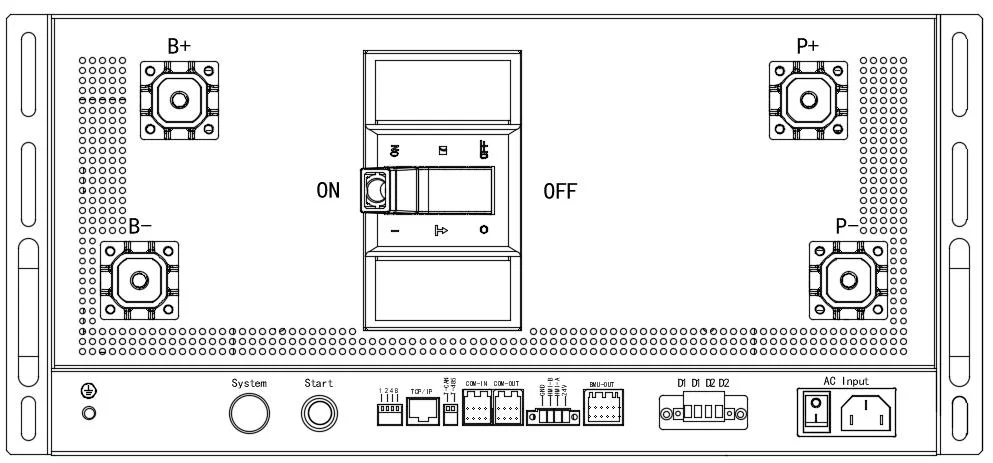 Factory price GCE high voltage  BMS with CAN/RS485 Communication for UPS and BESS ESS
