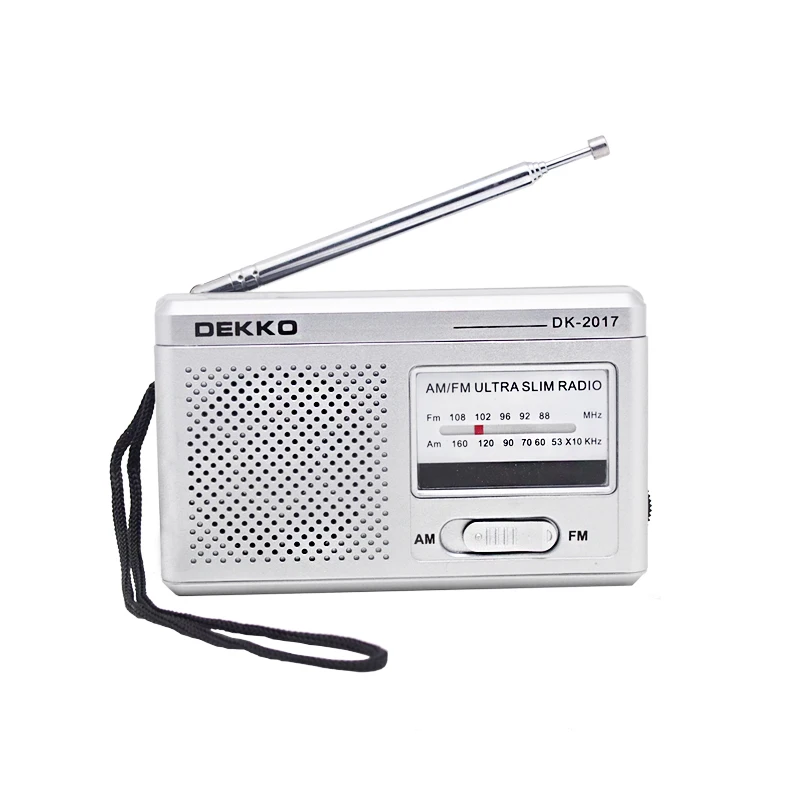 Highly sensitive high sound quality portable retro am fm radio