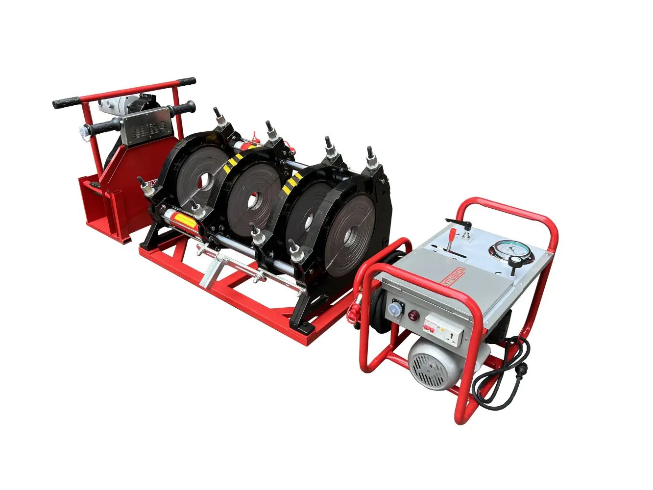 PF400 but fusion machine 400mm pipe hydraulic butt fusion hdpe pipe jointing machine