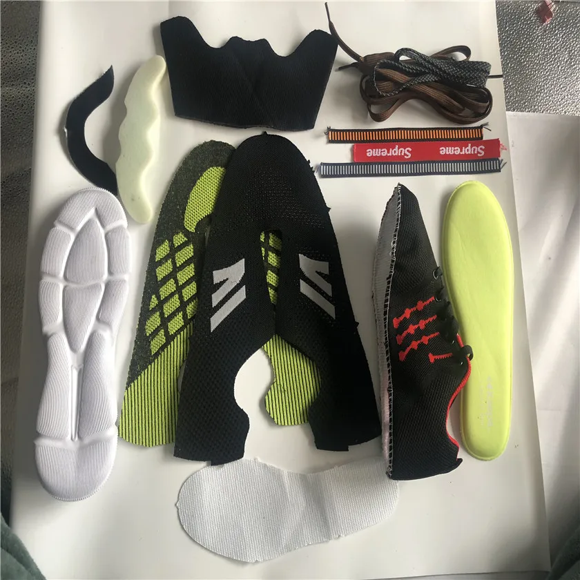 Semi Upper Fashion Upper for Shoes 2022 New Design  Shoes Upper Fly Knit Upper