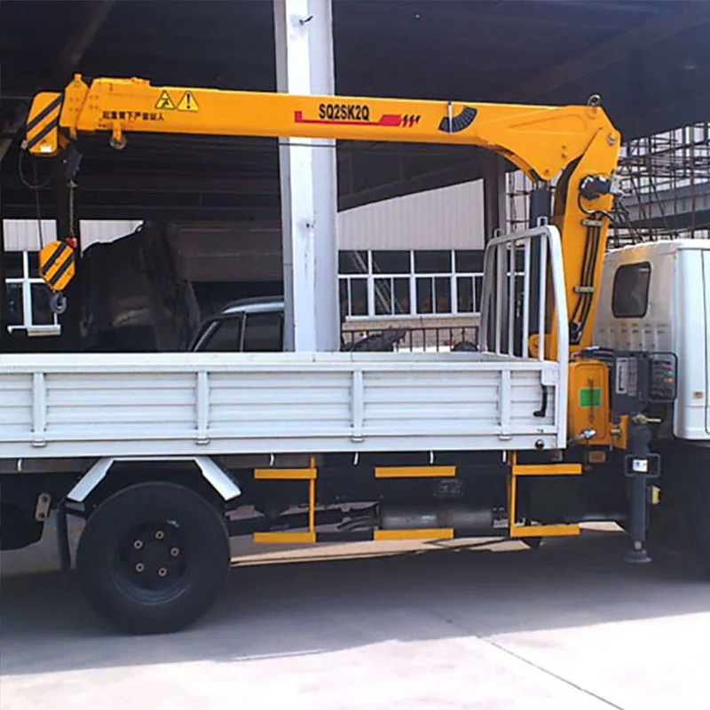 Famous Brand SQ2SK1Q 2 Ton Truck Mounted Crane