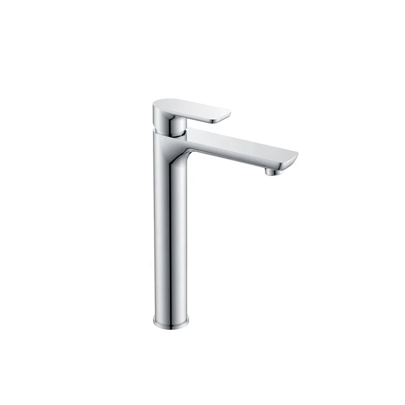 2024 Modern design brass taps ware  single handle basin faucet Chrome for Australia