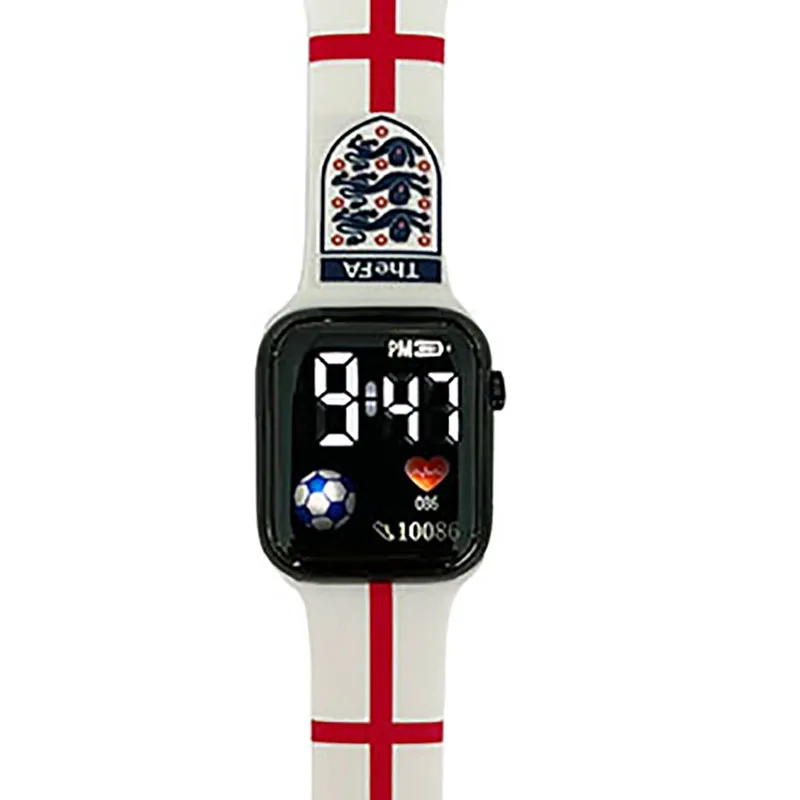 Factory Custom Waterproof Quartz Wristwatch For Men Sport Silicone World Cup Quartz Watch