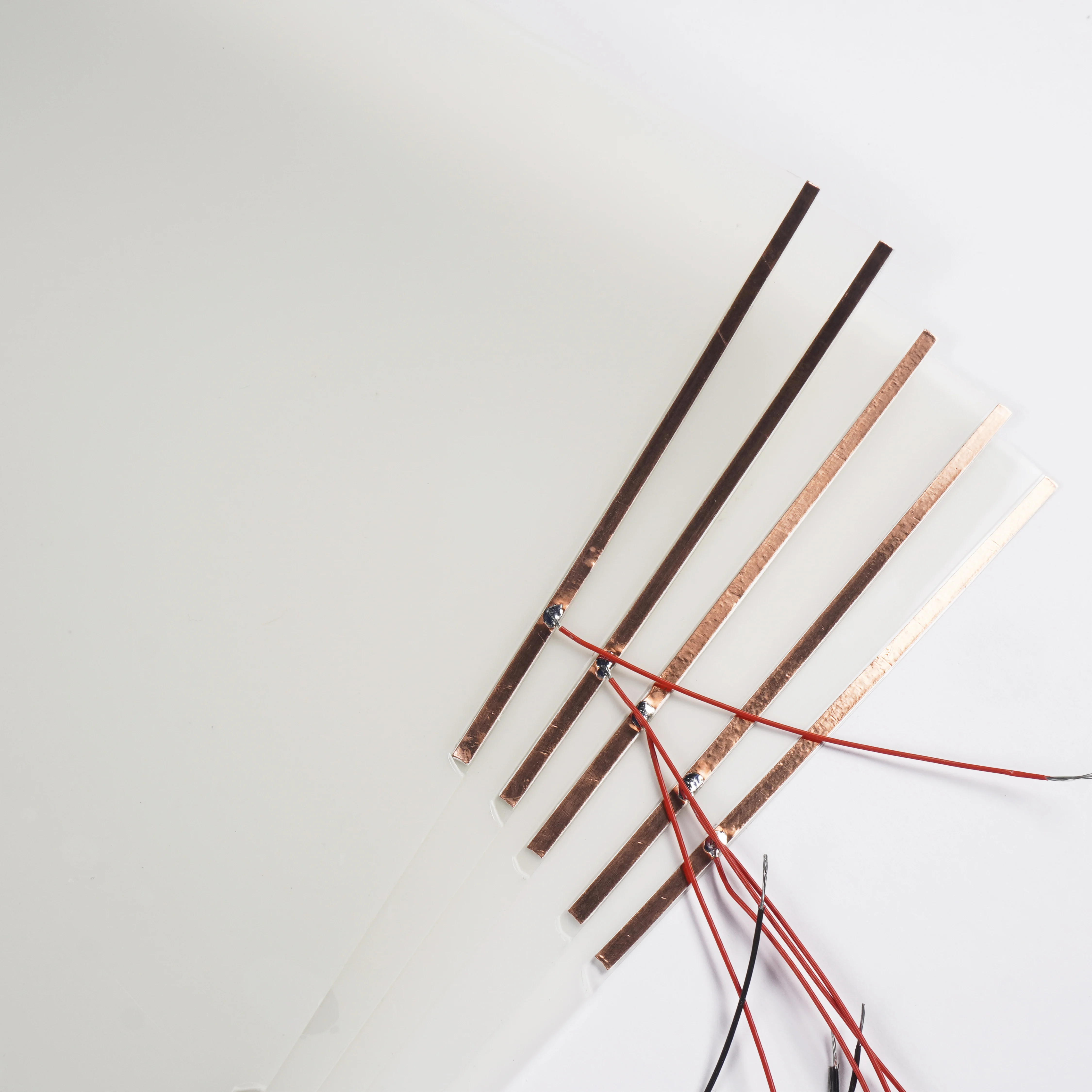 Extra PDLC Clear Self Adhesive Smart Glass Window Film For Office Building