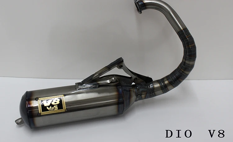 Universal motorcycle exhaust muffler Jog V8 50cc