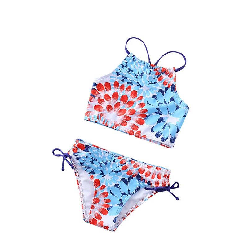 Kids  Two Piece Swimsuits Dive into Summer Fun with Stylish Swimwear for Gifts