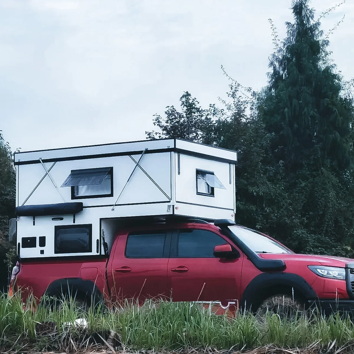 Custom Camper внедорожник 4x4 туристический прицеп пикап RV грузовик Кемпер автомобиль кемпинг Мобильный Караван