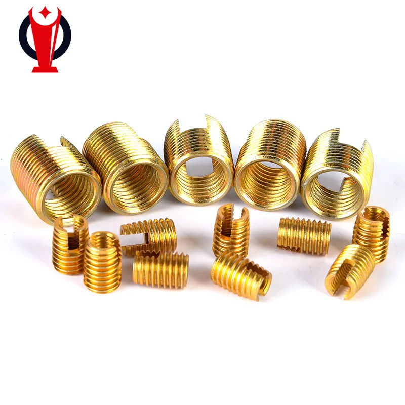 M3 to M16 Stainless steel self-tapping wire threaded inserts for medical emergency care equipment