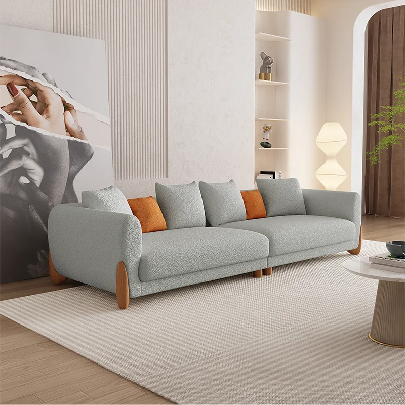 Modern leisure leather couch corner sofa set furniture living room sofas Luxury velvet fabric l shape sofa bed