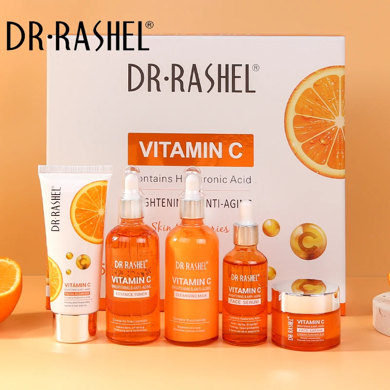 DR RASHEL Vitamin C brightens dark circles whitening brightening anti-aging skin care set 1557